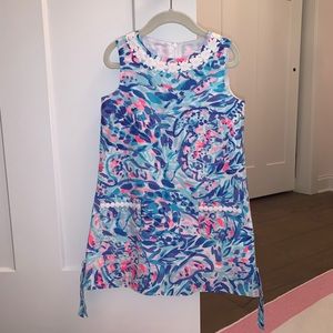 Lilly Pulitzer ‘Blue Tortuga’ shift dress Sz 6